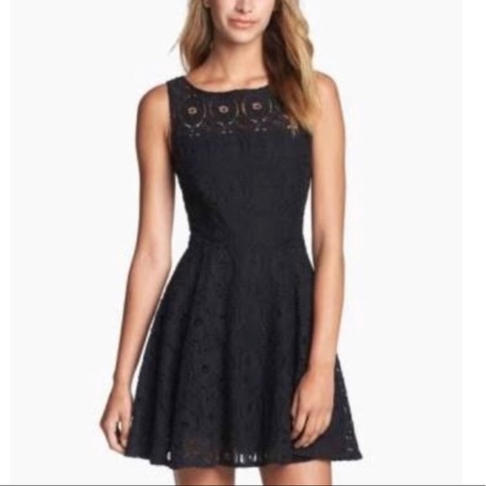BB Dakota Renley Lace crochet dress